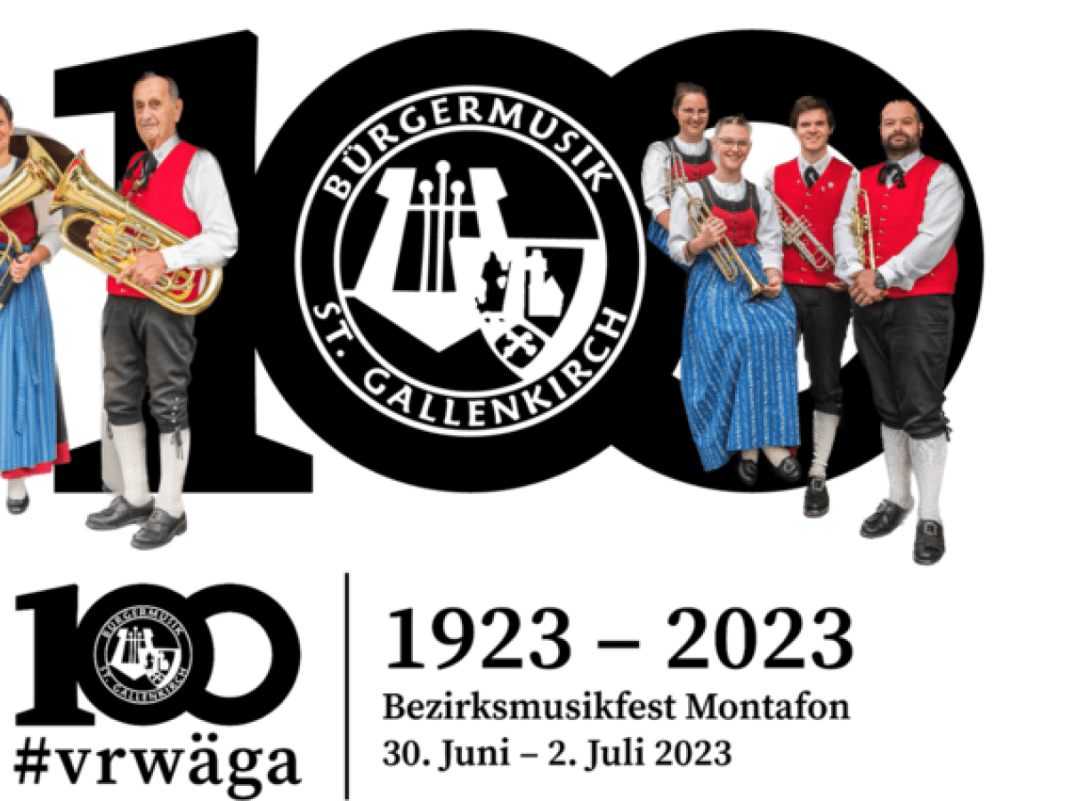 Bezirksmusikfest Bürgermusik St. Gallenkirch