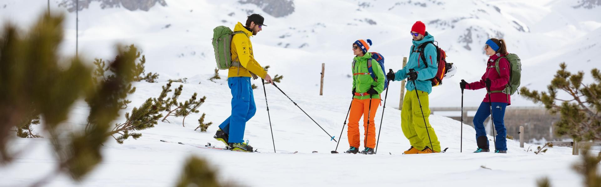 Skitouren im Winter im Montafon